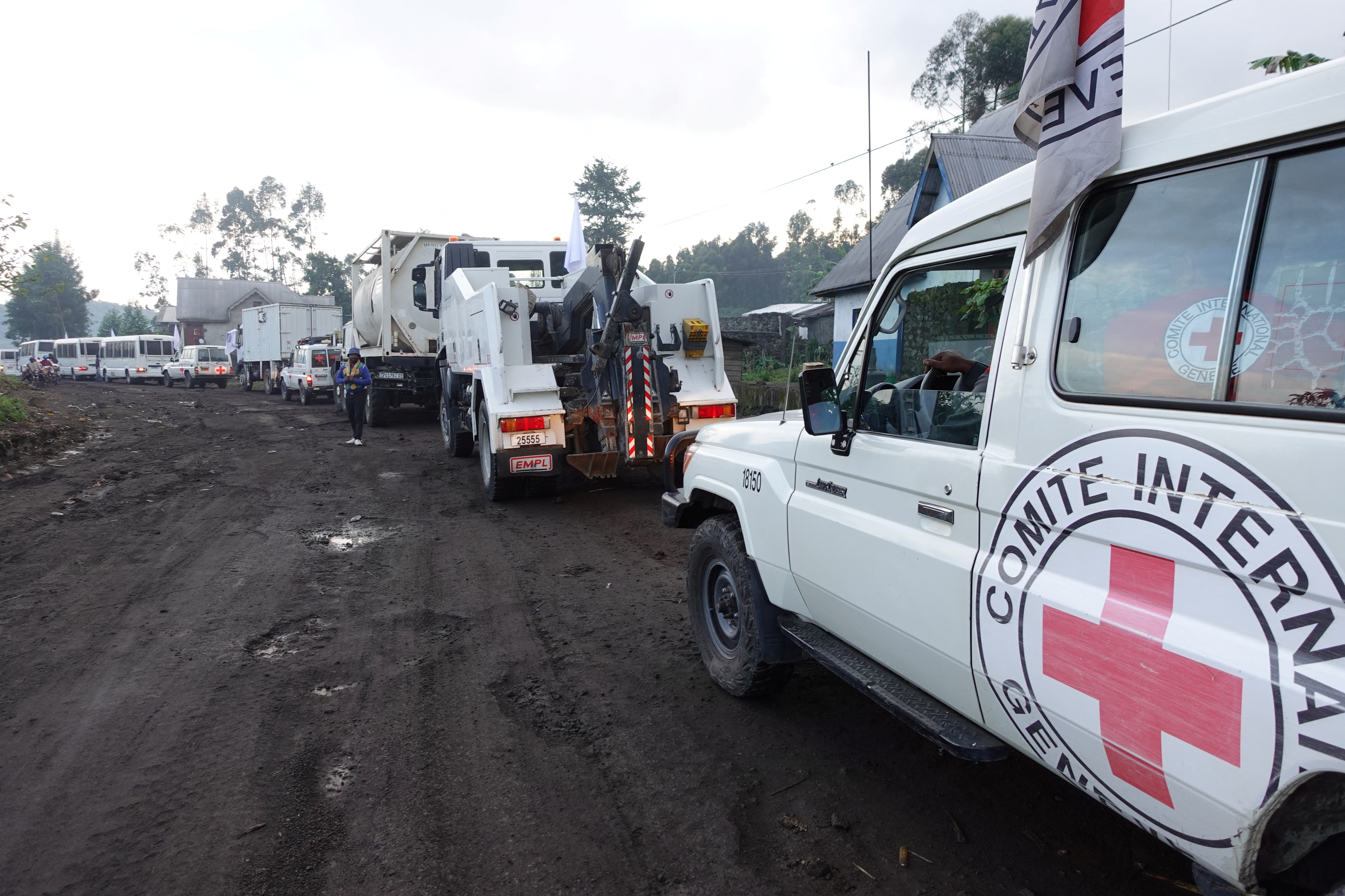 ICRC escorts Congo troops from UN base in rebel-held Goma