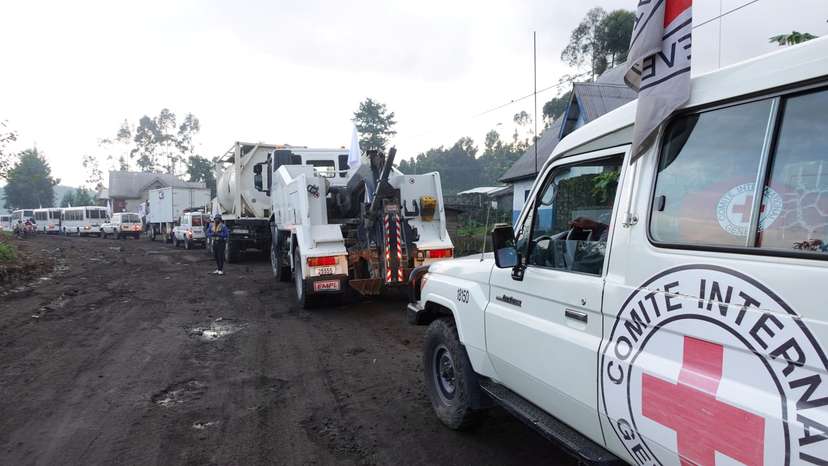 ICRC escorts Congo troops from UN base in rebel-held Goma