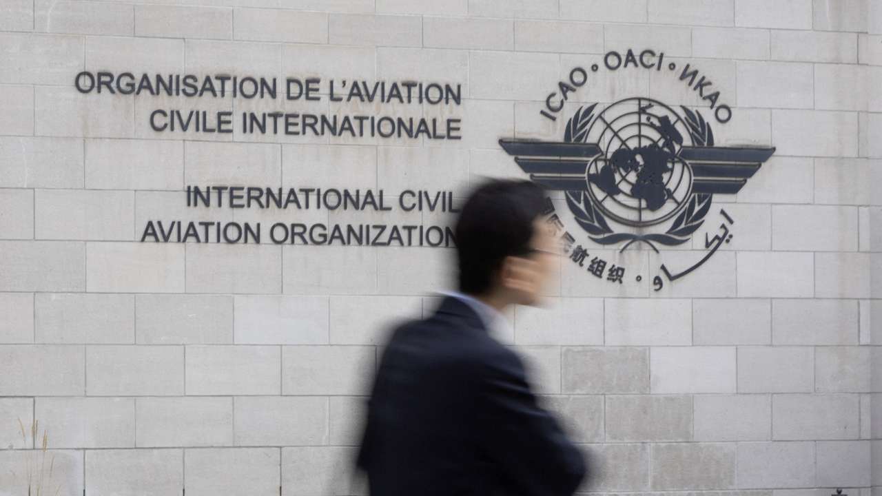 Members of ICAO agency arrive at their headquarters in Montreal