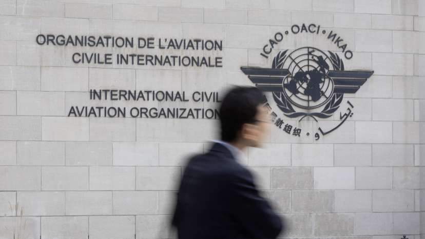 Members of ICAO agency arrive at their headquarters in Montreal