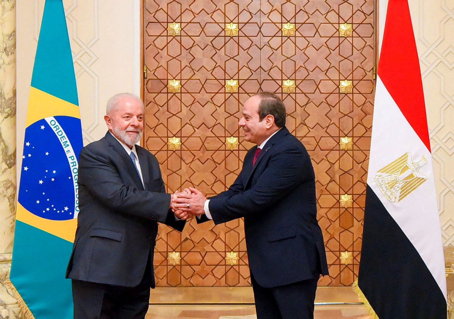 Brazilian President Luiz Inacio Lula da Silva visits Egypt