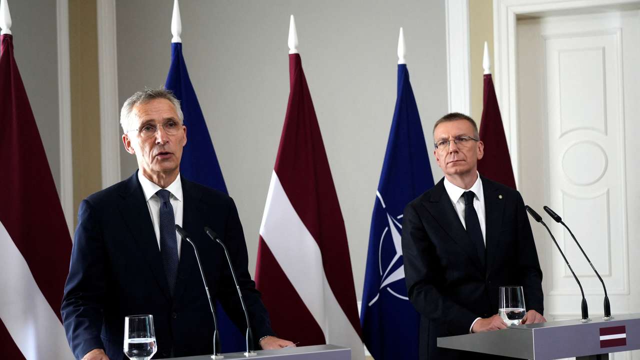 NATO Secretary General Jens Stoltenberg in Riga