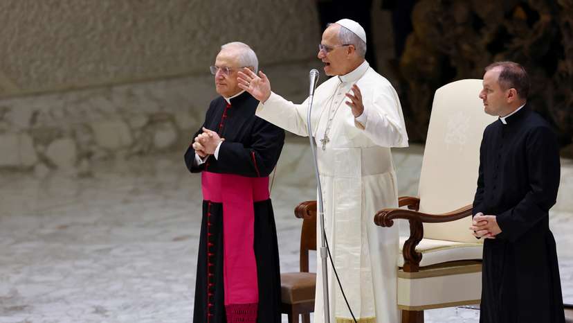 Pope Leo XIV holds general audience at the Vatican