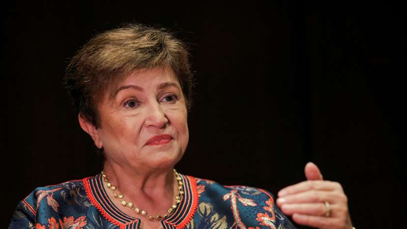 FILE PHOTO: IMF chief Georgieva says focused on job at hand, not future role