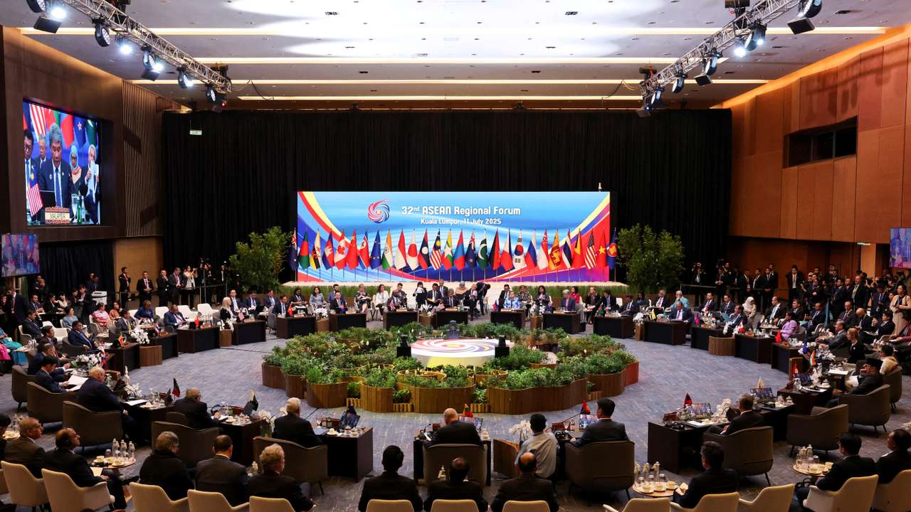 FILE PHOTO: 15th East Asia Summit Foreign Ministers’ Meeting in Kuala Lumpur