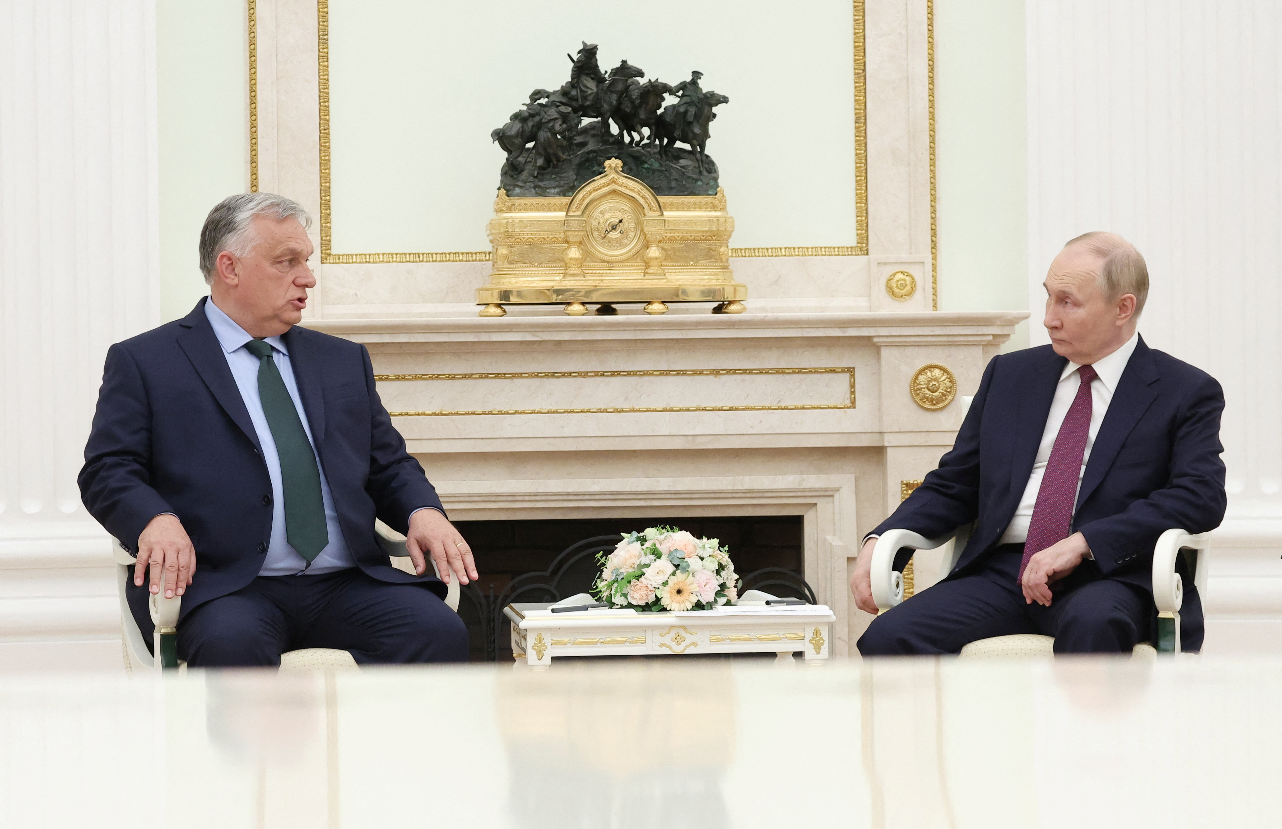 FILE PHOTO: Hungary's Prime Minister Orban visits Russia