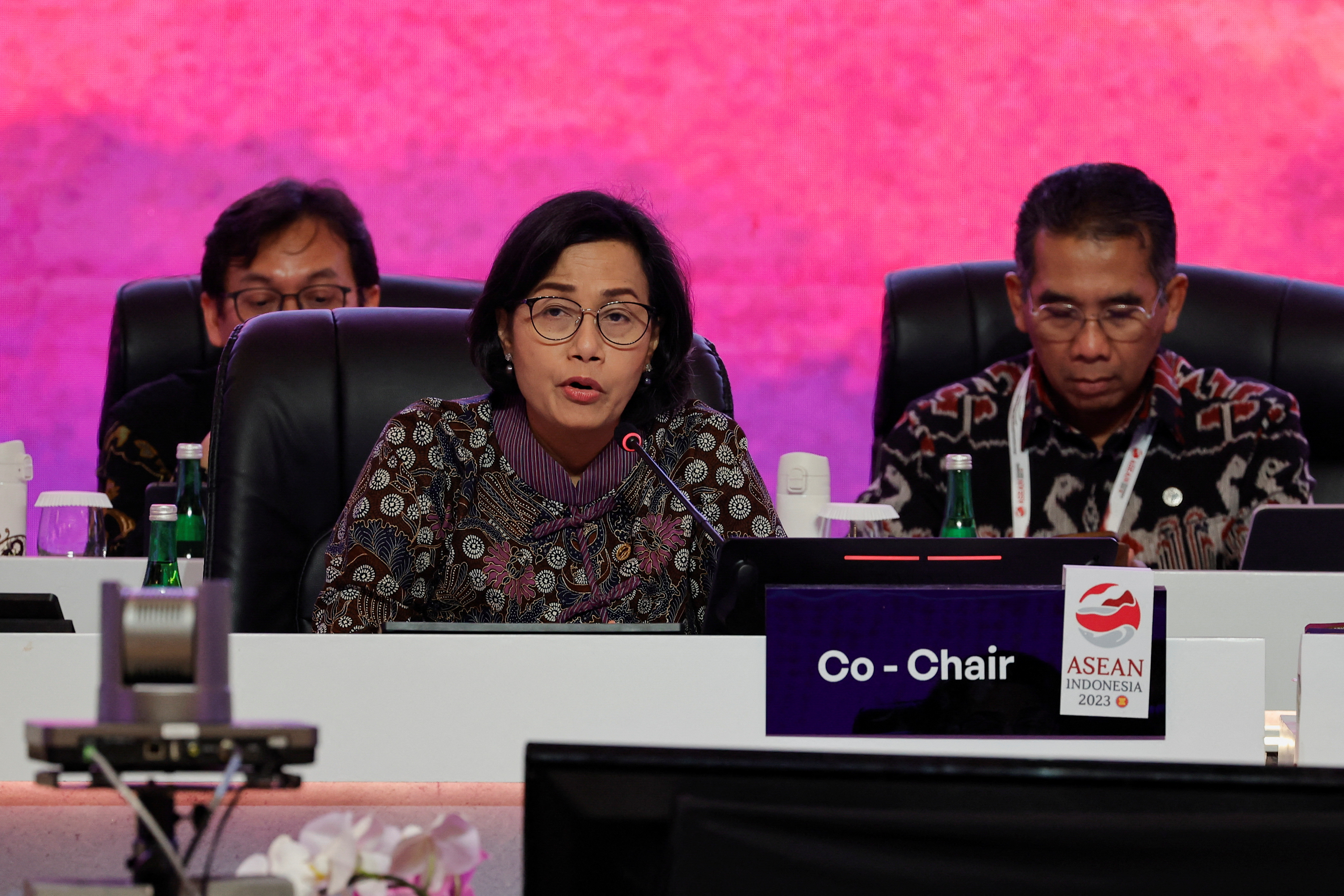 The 10th ASEAN finance ministers and central bank governors meeting in Jakarta