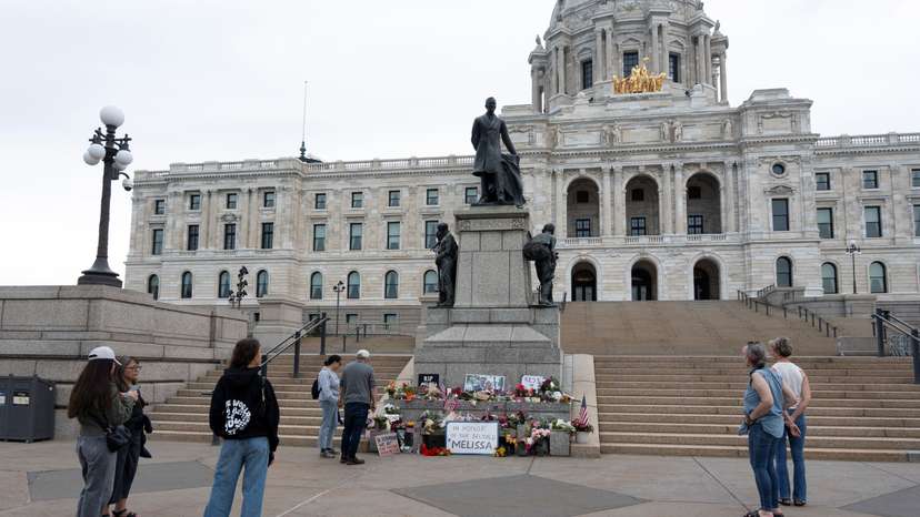 Memorial honors murdered Democratic state lawmaker