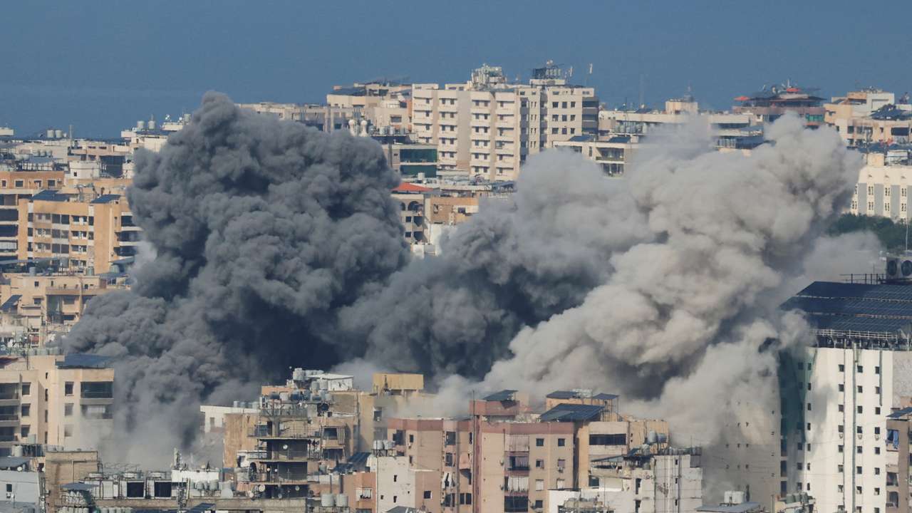 Escalation between Hezbollah and Israel, amid the U.S.-Israeli conflict with Iran, in Beirut