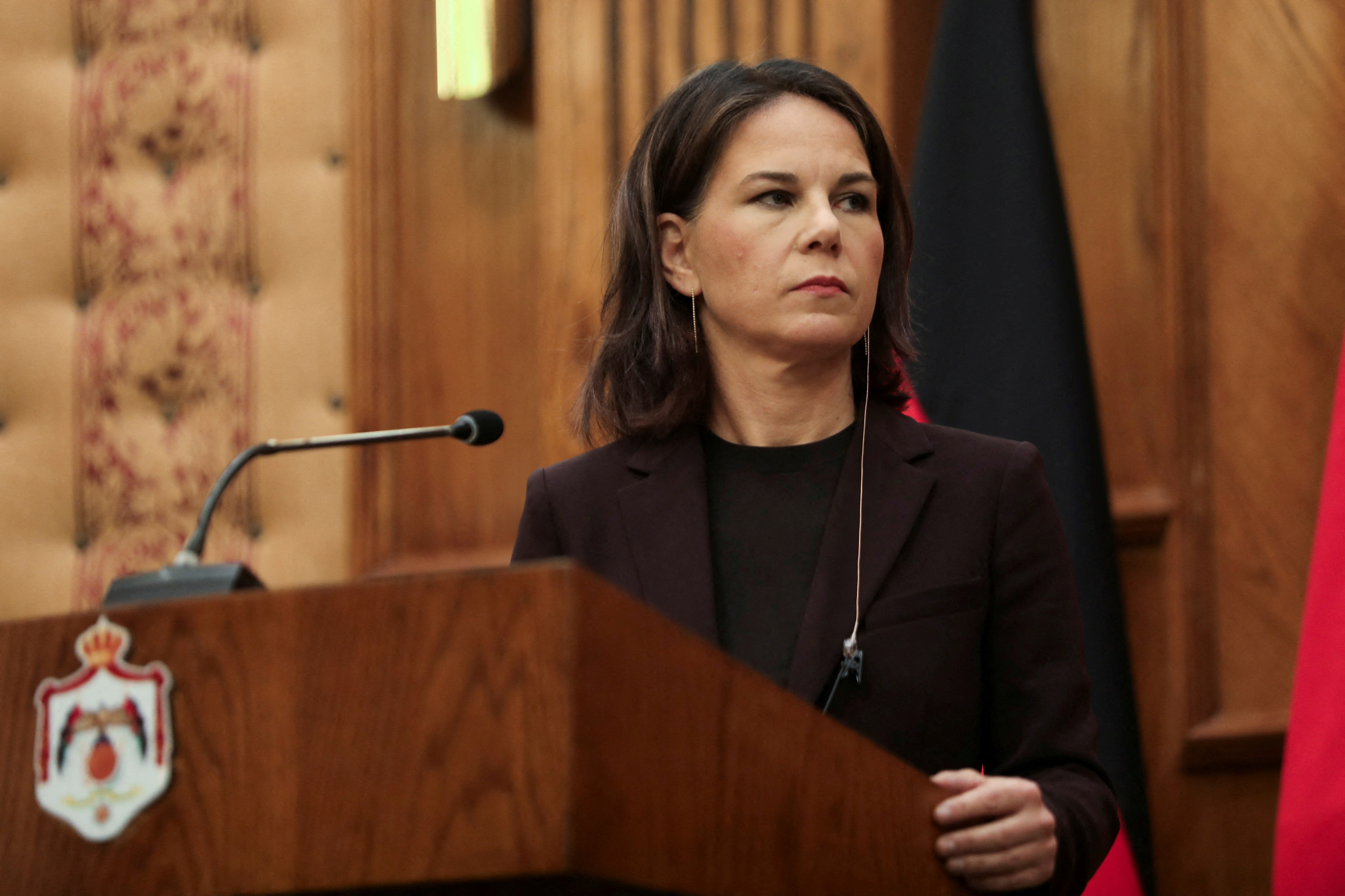 FILE PHOTO: German Foreign Minister Annalena Baerbock visits Jordan