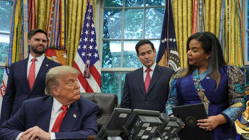 U.S. President Trump hosts Rwanda and DR Congo foreign ministers at the White House