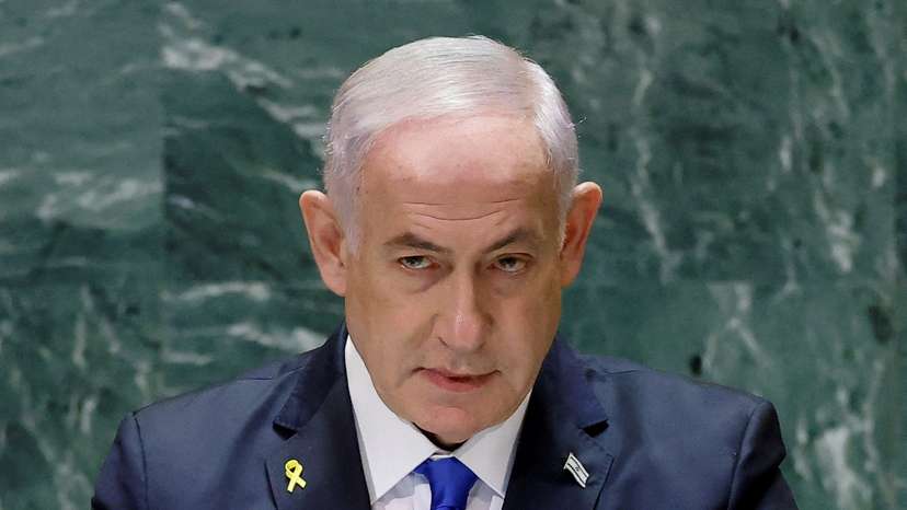 FILE PHOTO: World leaders take part in the 79th annual U.N. General Assembly high-level debate