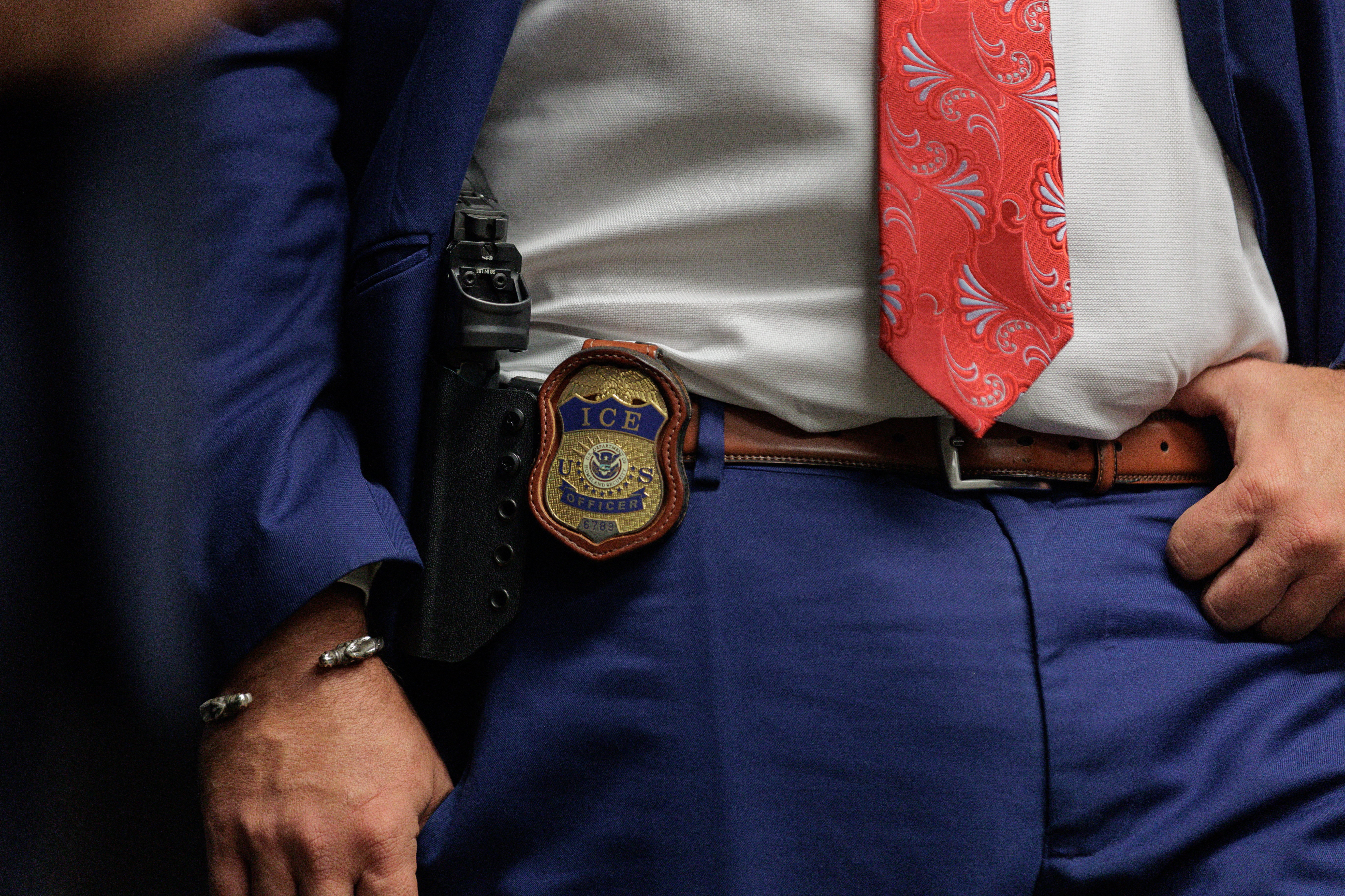 U.S. Immigration and Customs Enforcement (ICE) holds a two-day job fair in Texas
