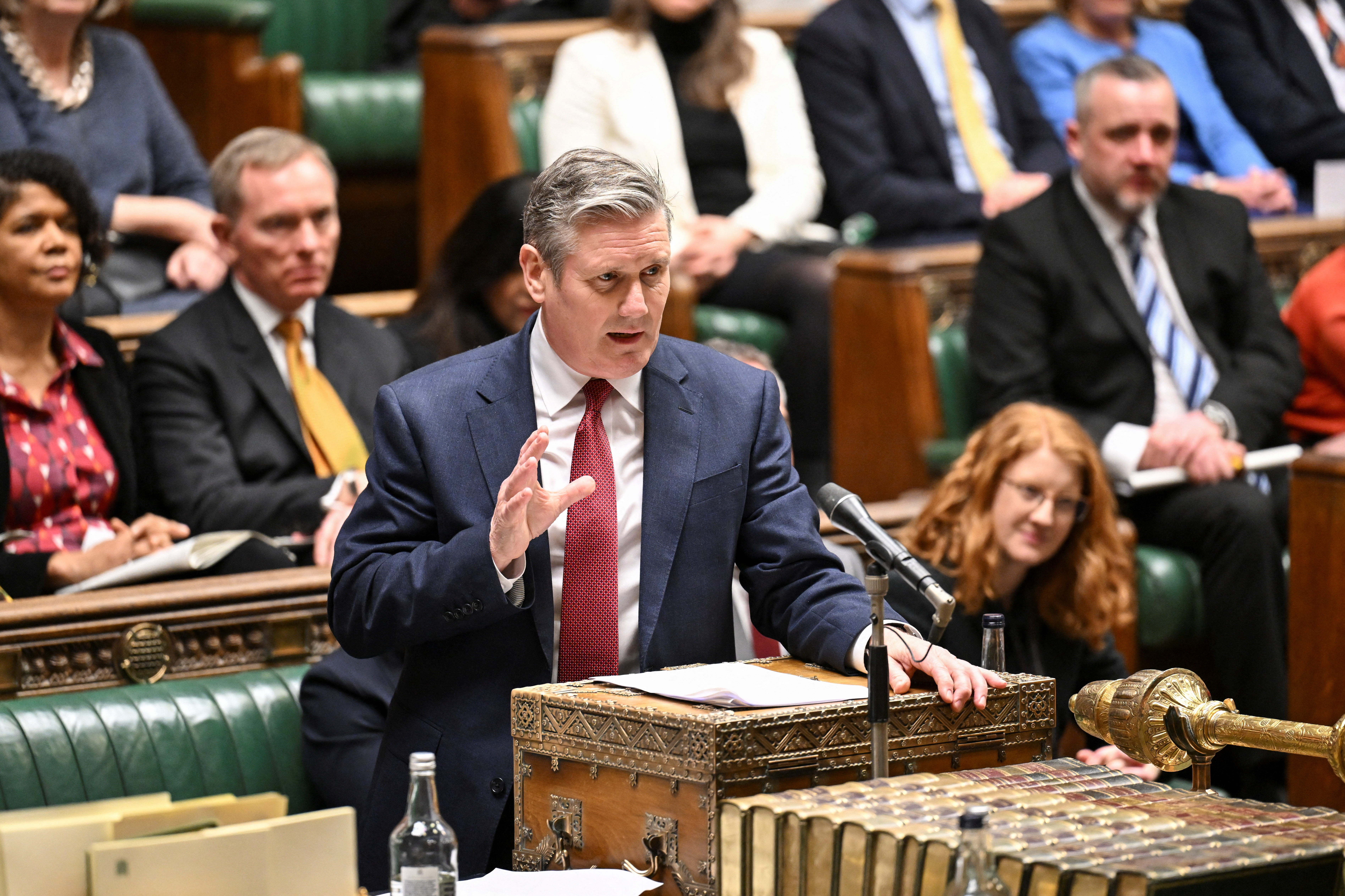PMQs at the House of Commons in London