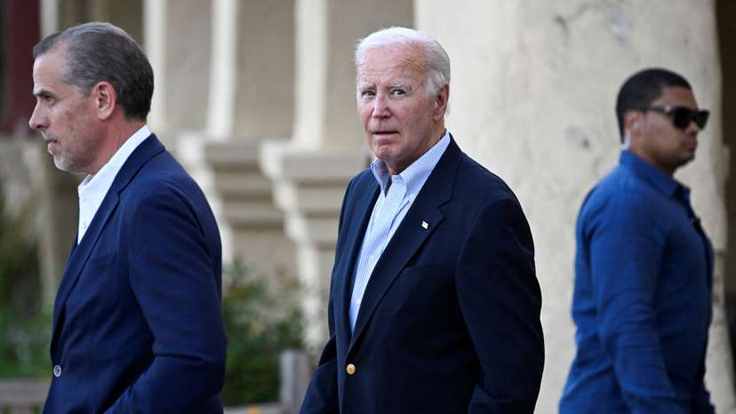 U.S. President Biden attends mass at Old Mission Santa Ines Catholic Church. in Solvang