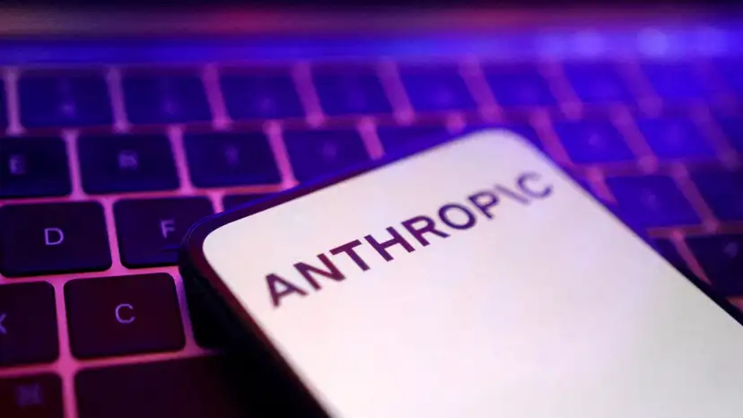 FILE PHOTO: Illustration shows Anthropic logo