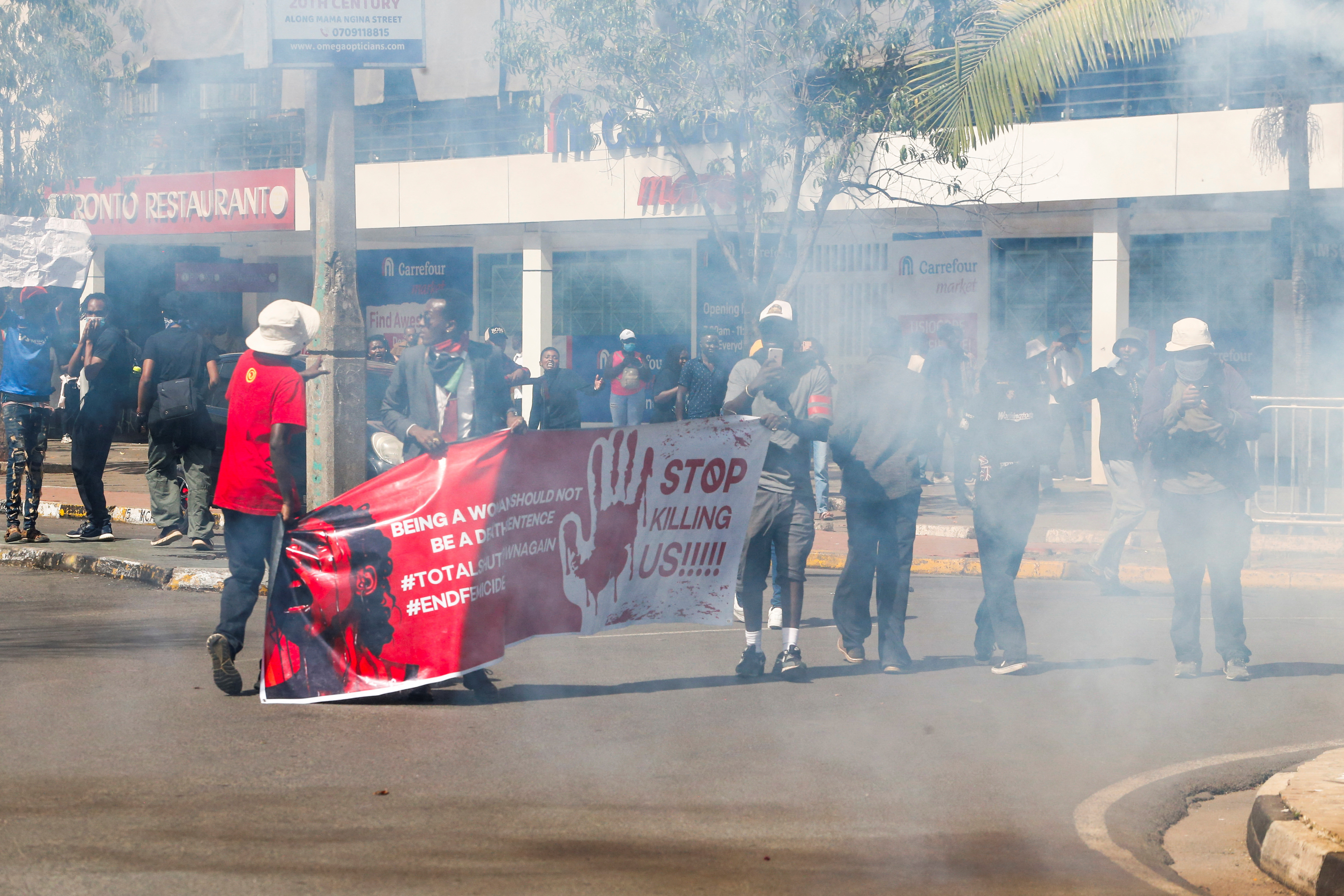 Nationwide march titled "End Femicide Kenya" in downtown Nairobi
