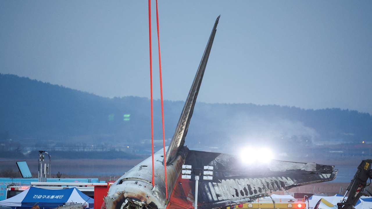 Aircraft crash in South Korea