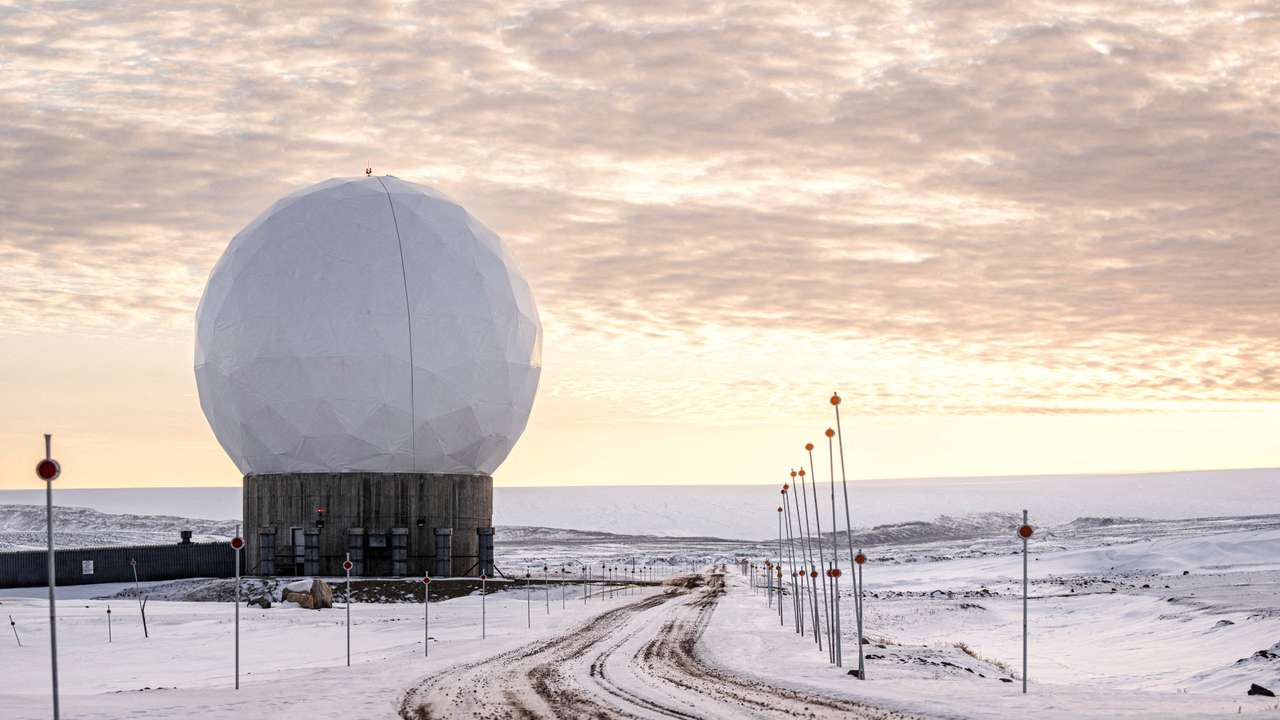 FILE PHOTO: Pituffik Space Base in Greenland