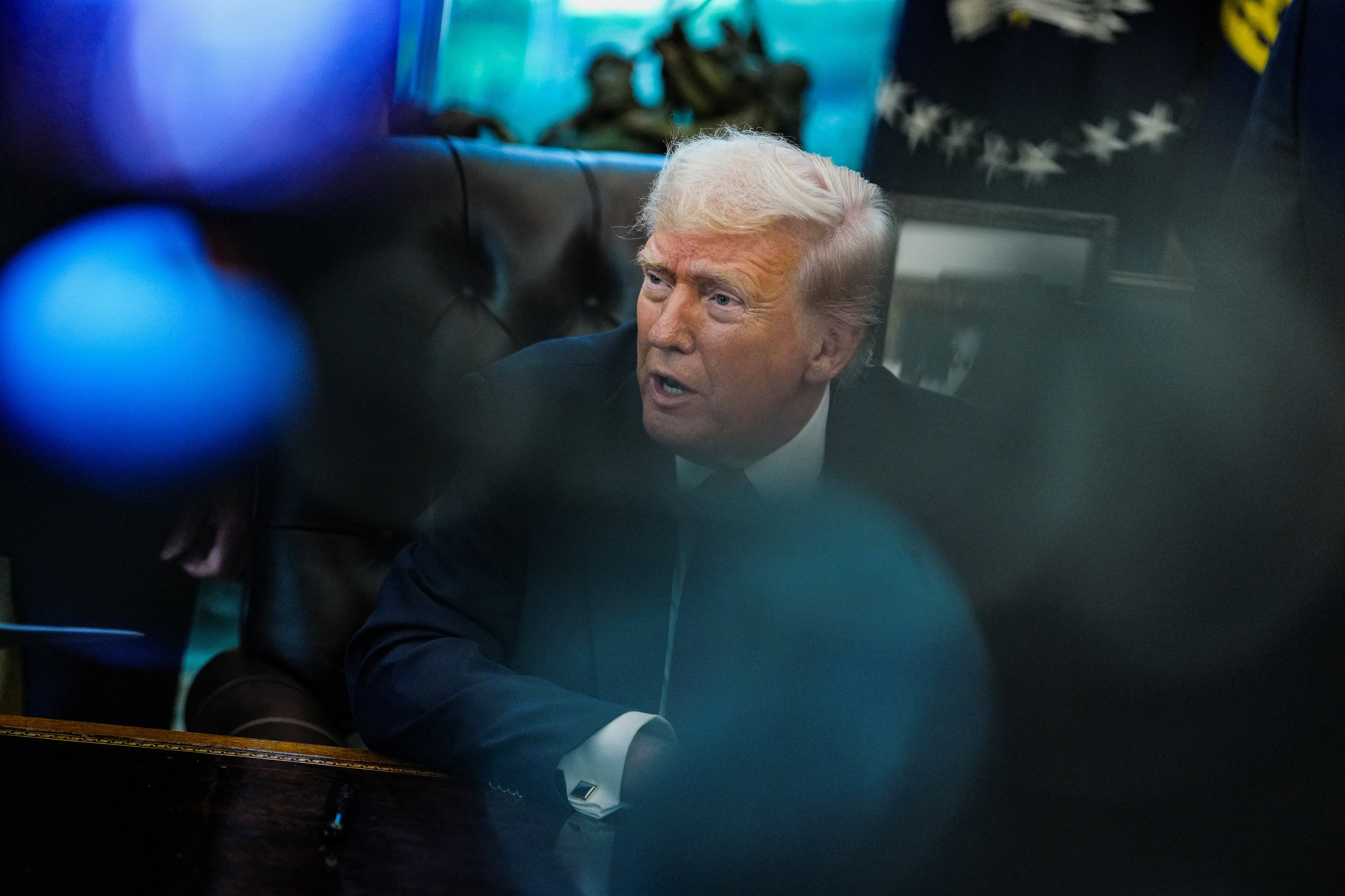 U.S. President Trump holds event to sign executive order, at the White House, in Washington