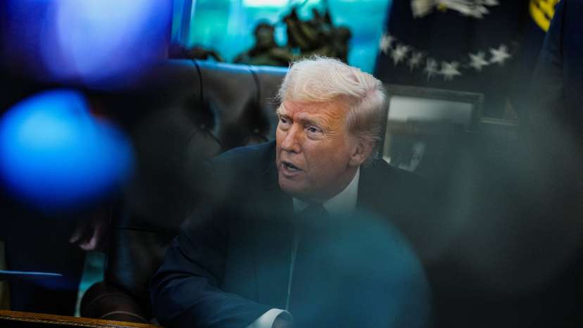U.S. President Trump holds event to sign executive order, at the White House, in Washington