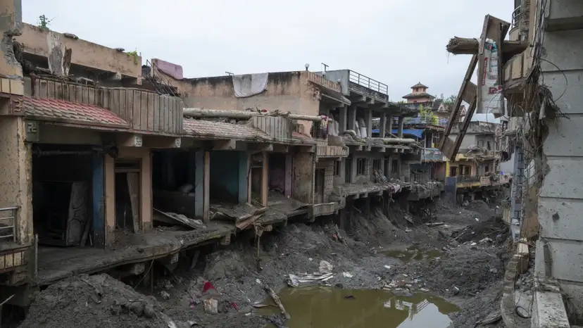 Aftermath of the devastating flash floods in Nepal