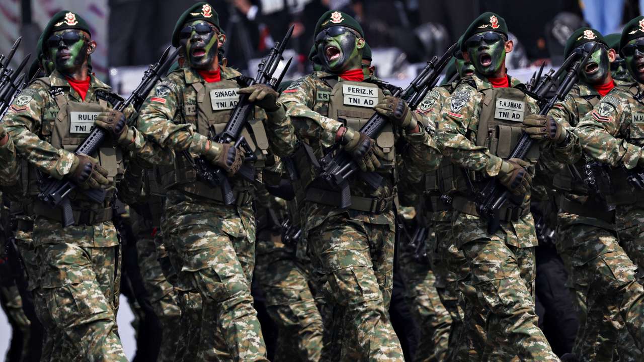 79th Indonesian Military Anniversary celebrations in Jakarta
