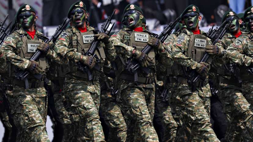 79th Indonesian Military Anniversary celebrations in Jakarta