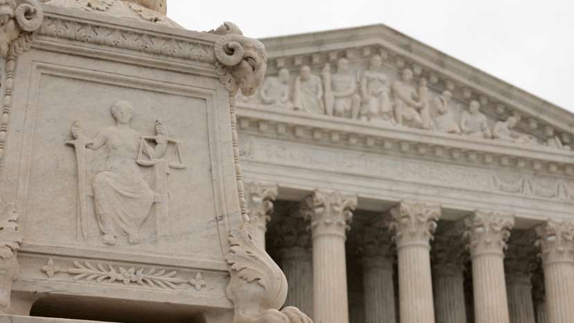General views of the U.S. Supreme Court building in Washington