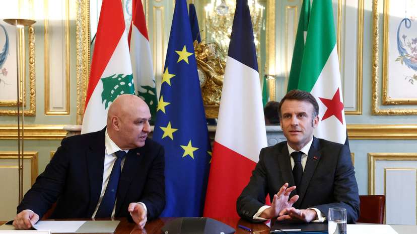 Lebanese President Joseph Aoun visits France