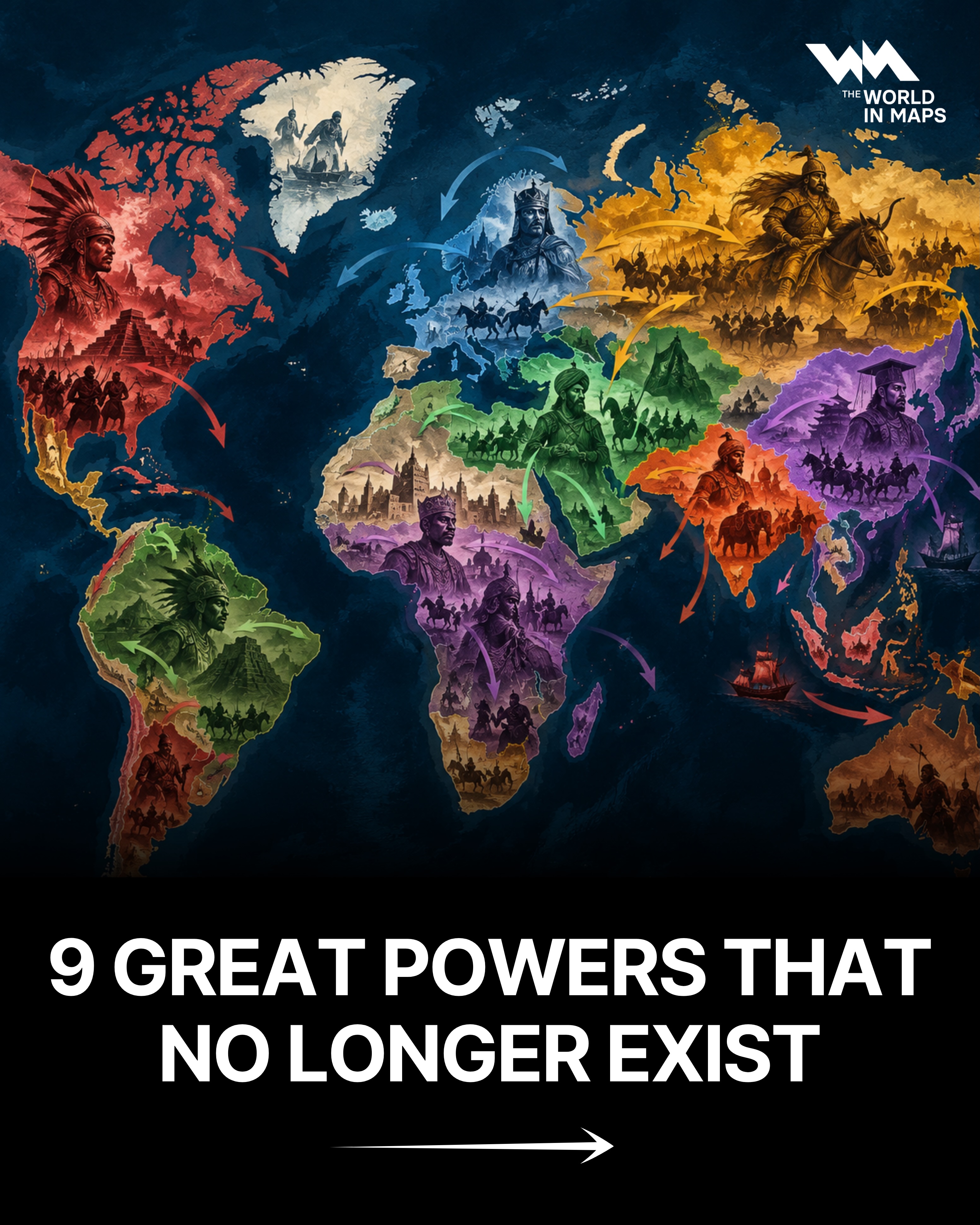 Nine great powers that once shaped the world and why they disappeared