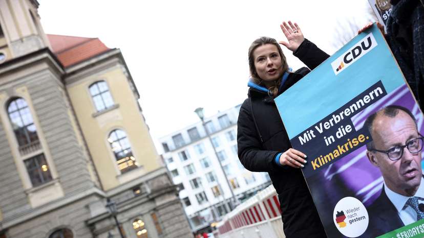 FILE PHOTO: Climate protest in Berlin