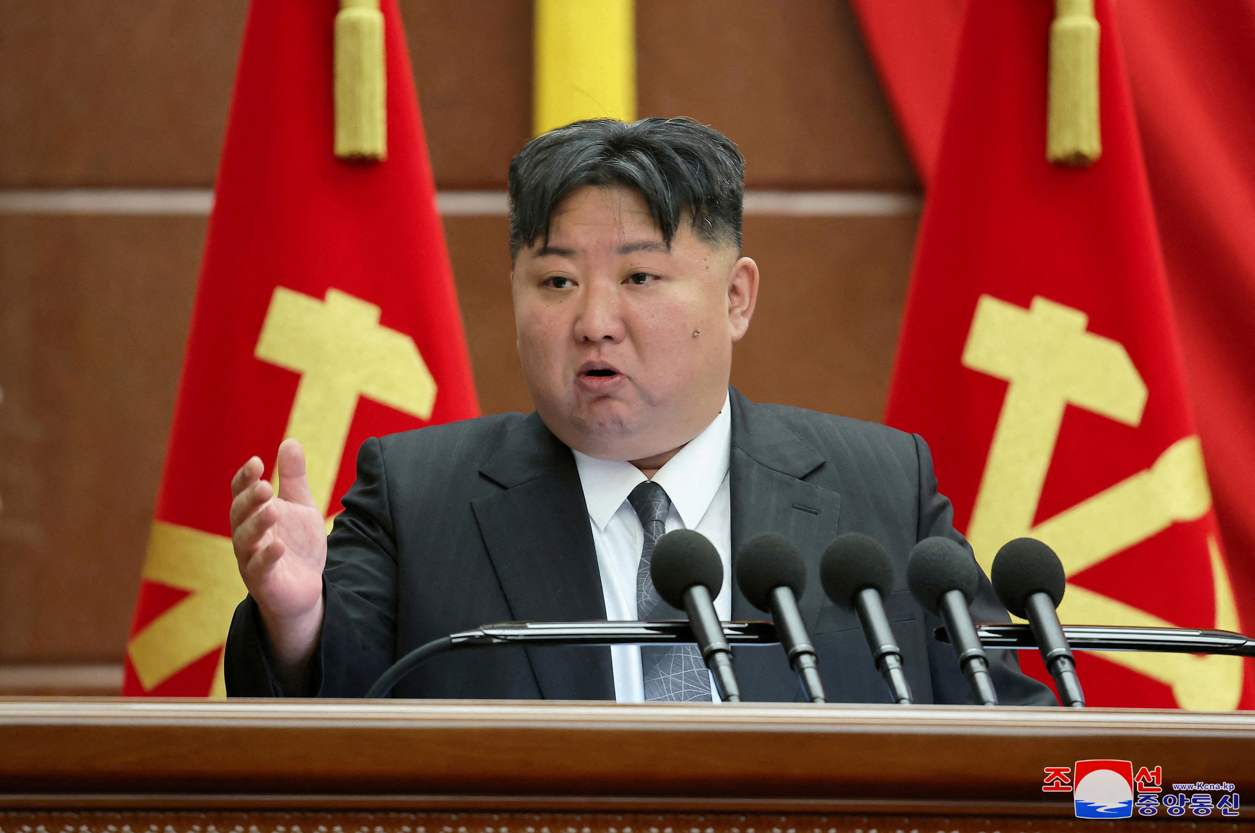 FILE PHOTO: Meeting of the North Korean ruling party in Pyongyang