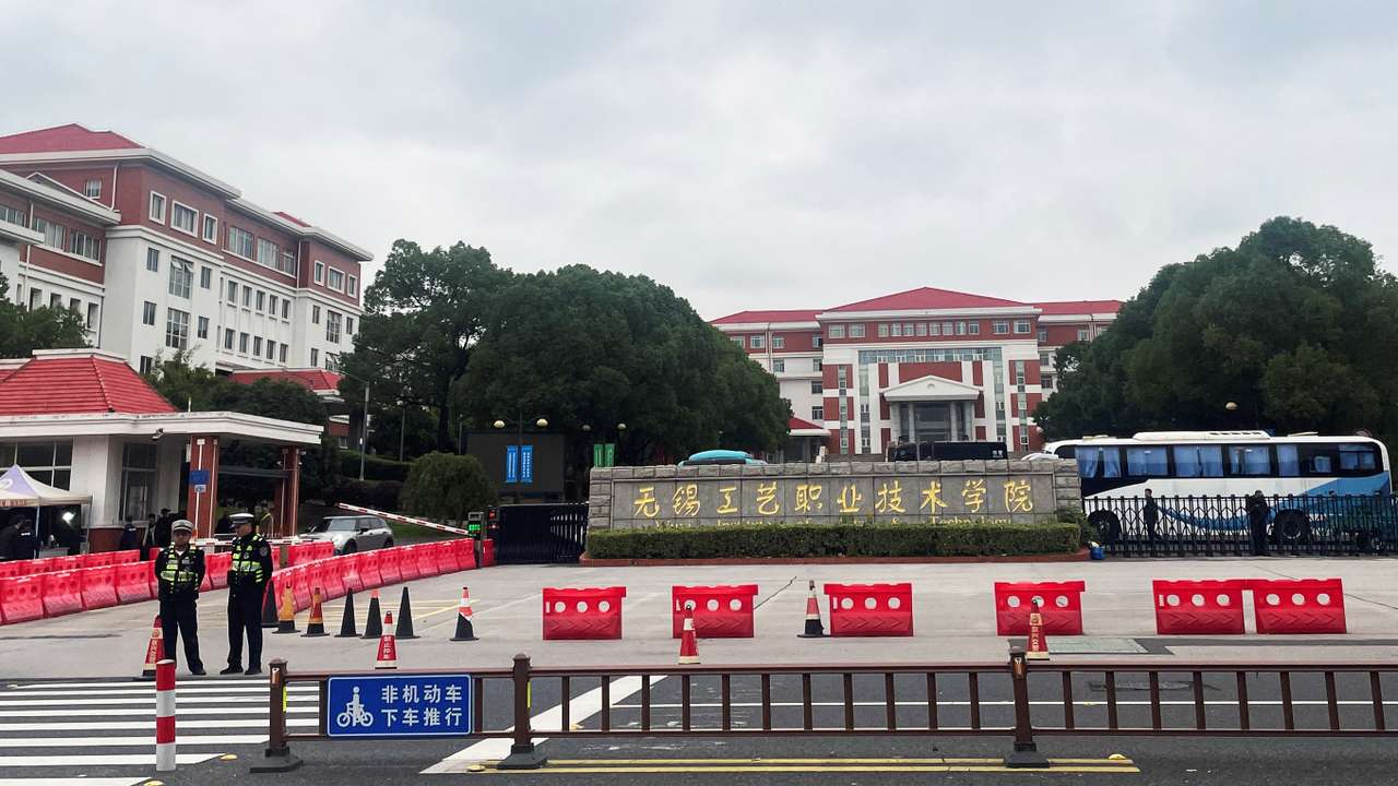 Stabbing attack at a vocational college in Wuxi