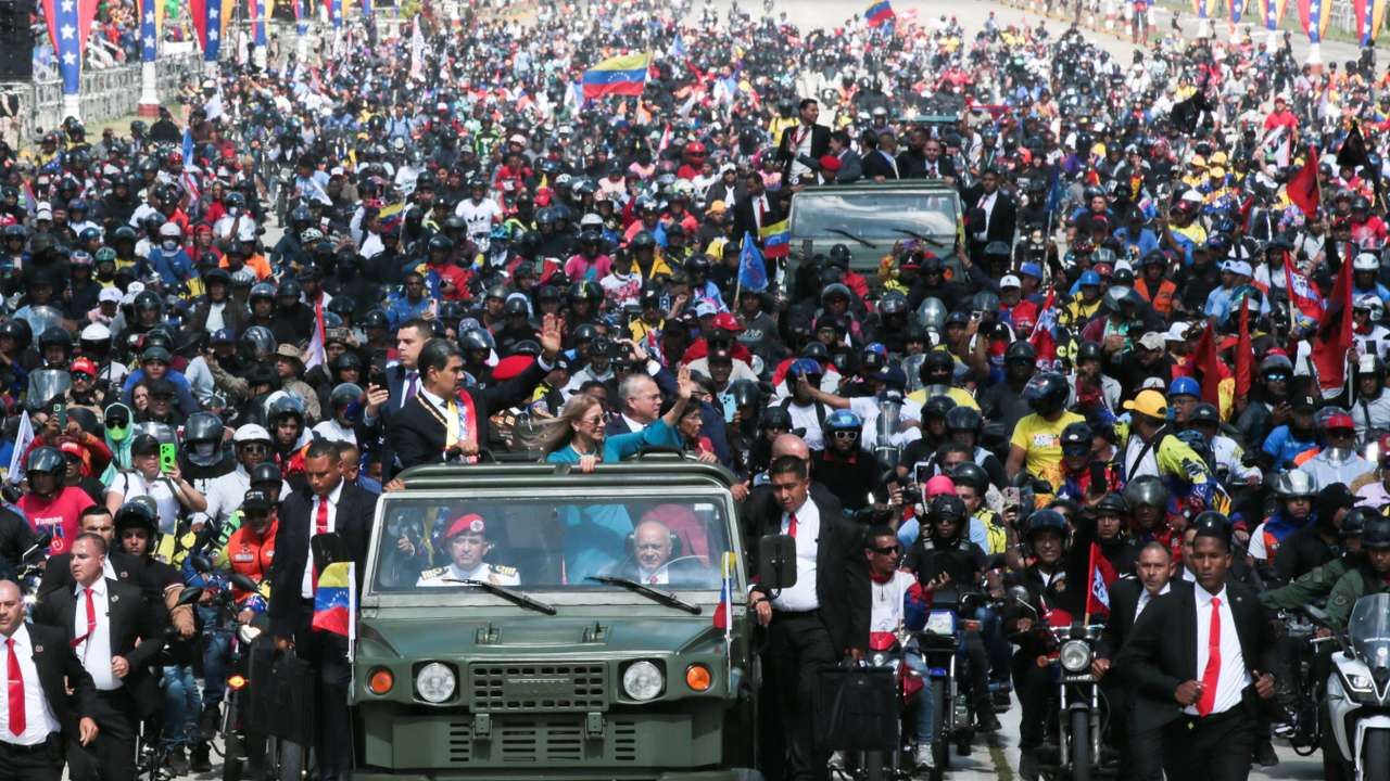 Nicolas Maduro is sworn in for his third term as Venezuela's President, in Caracas