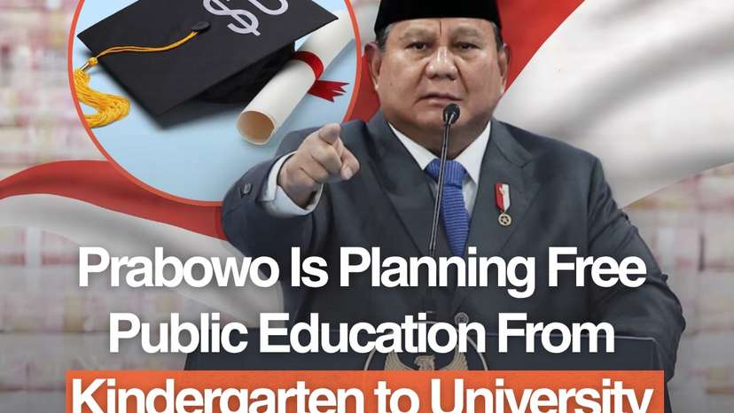 Indonesia plans free public education from kindergarten