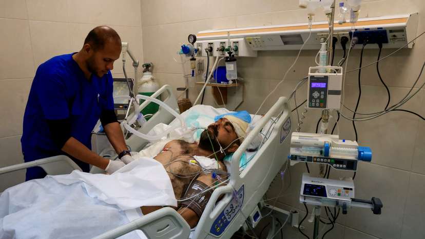 Wounded Gaza father loses nine of his children in an Israeli strike