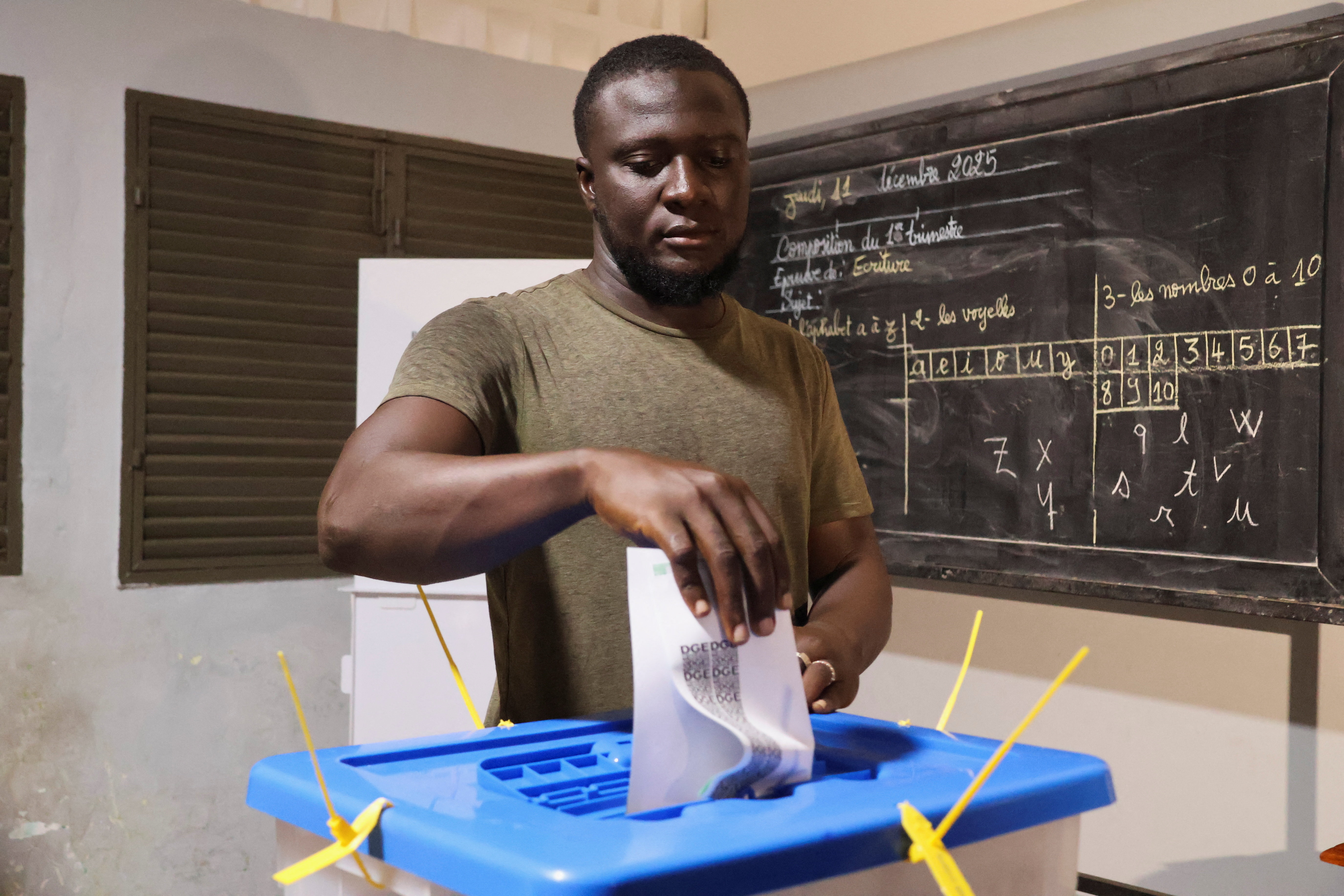 Guinea holds a presidential election