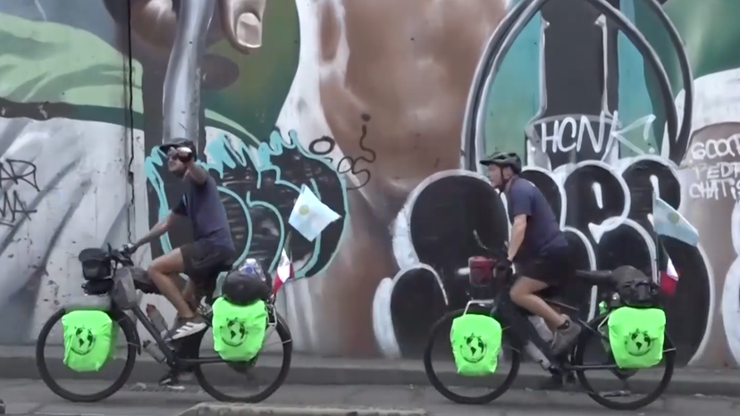 Argentine cyclists cross the Americas to reach 2026 World Cup
