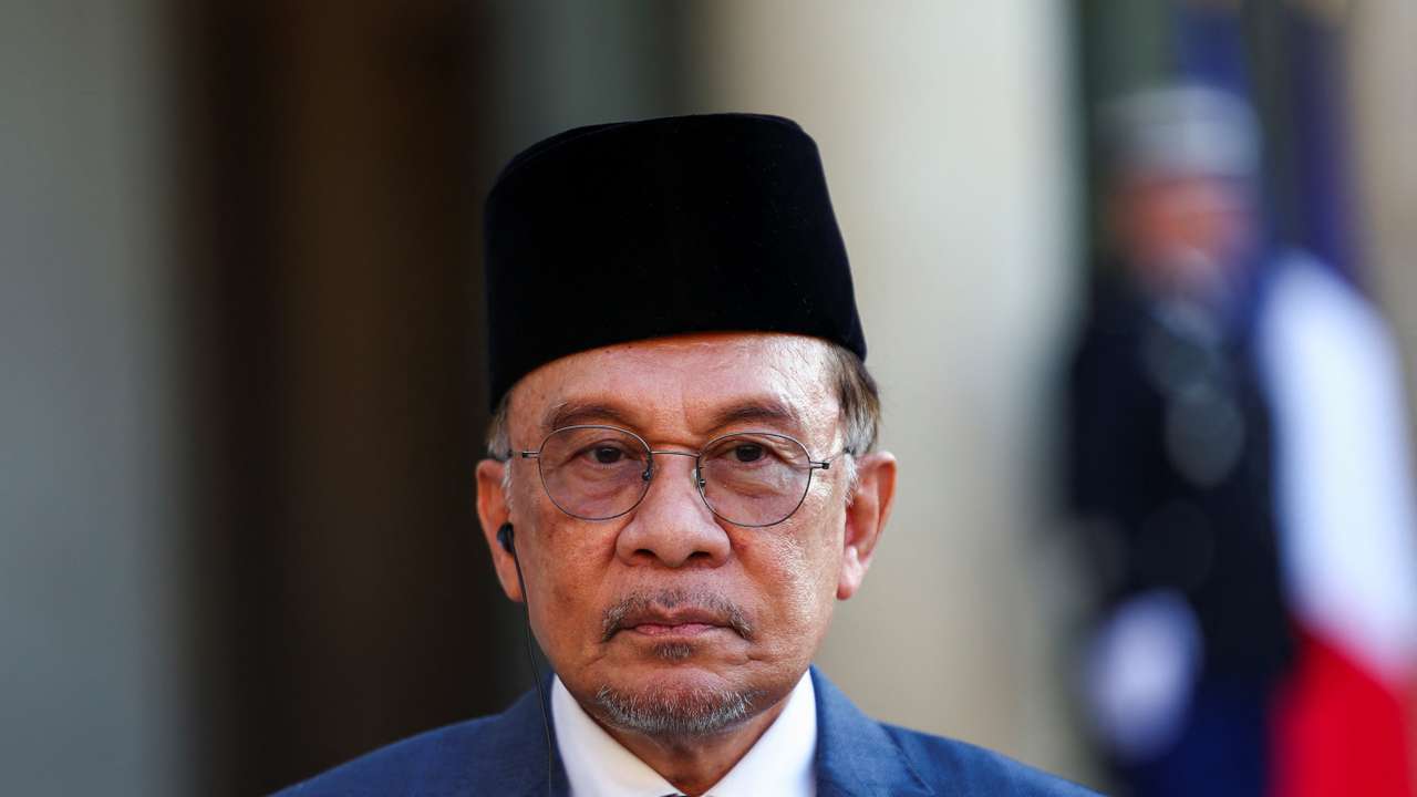 Malaysian Prime Minister Anwar Ibrahim visits France