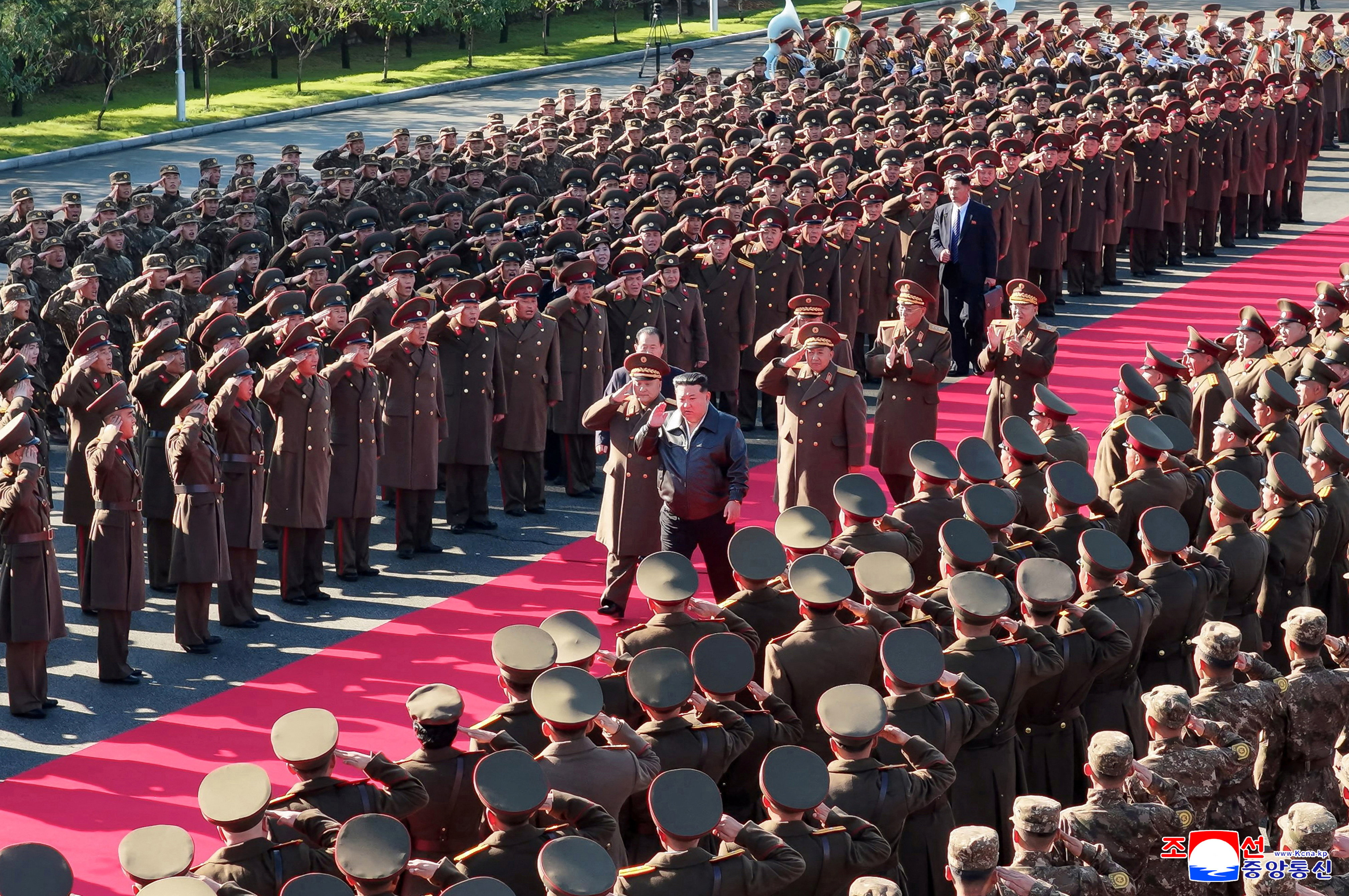 North Korean leader Kim visits 'Storm Corps' in Tokchon