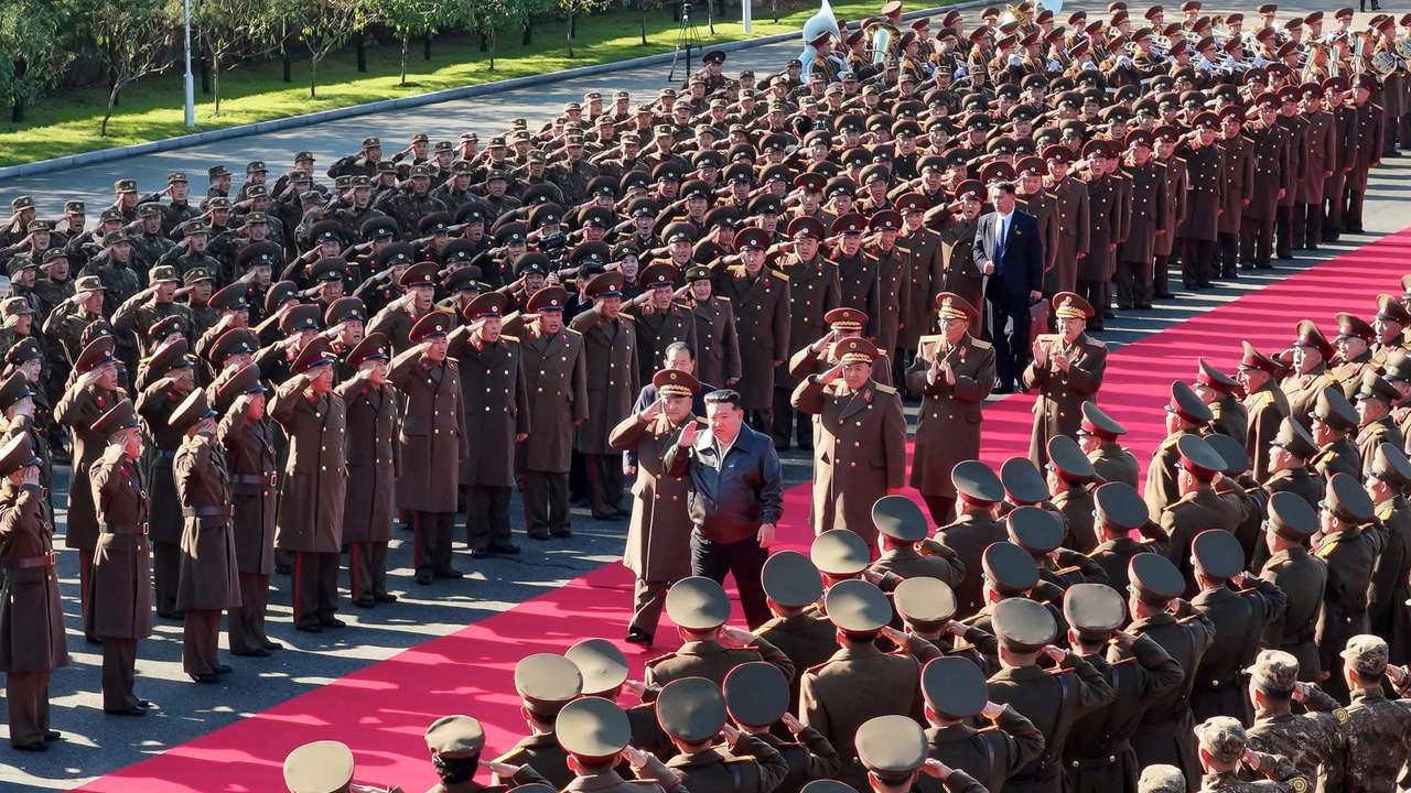 North Korean leader Kim visits 'Storm Corps' in Tokchon