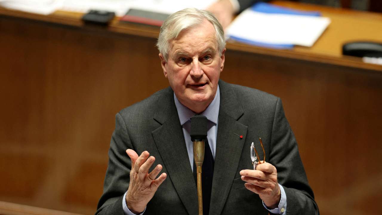 FILE PHOTO: Questions to the government session at the National Assembly in Paris