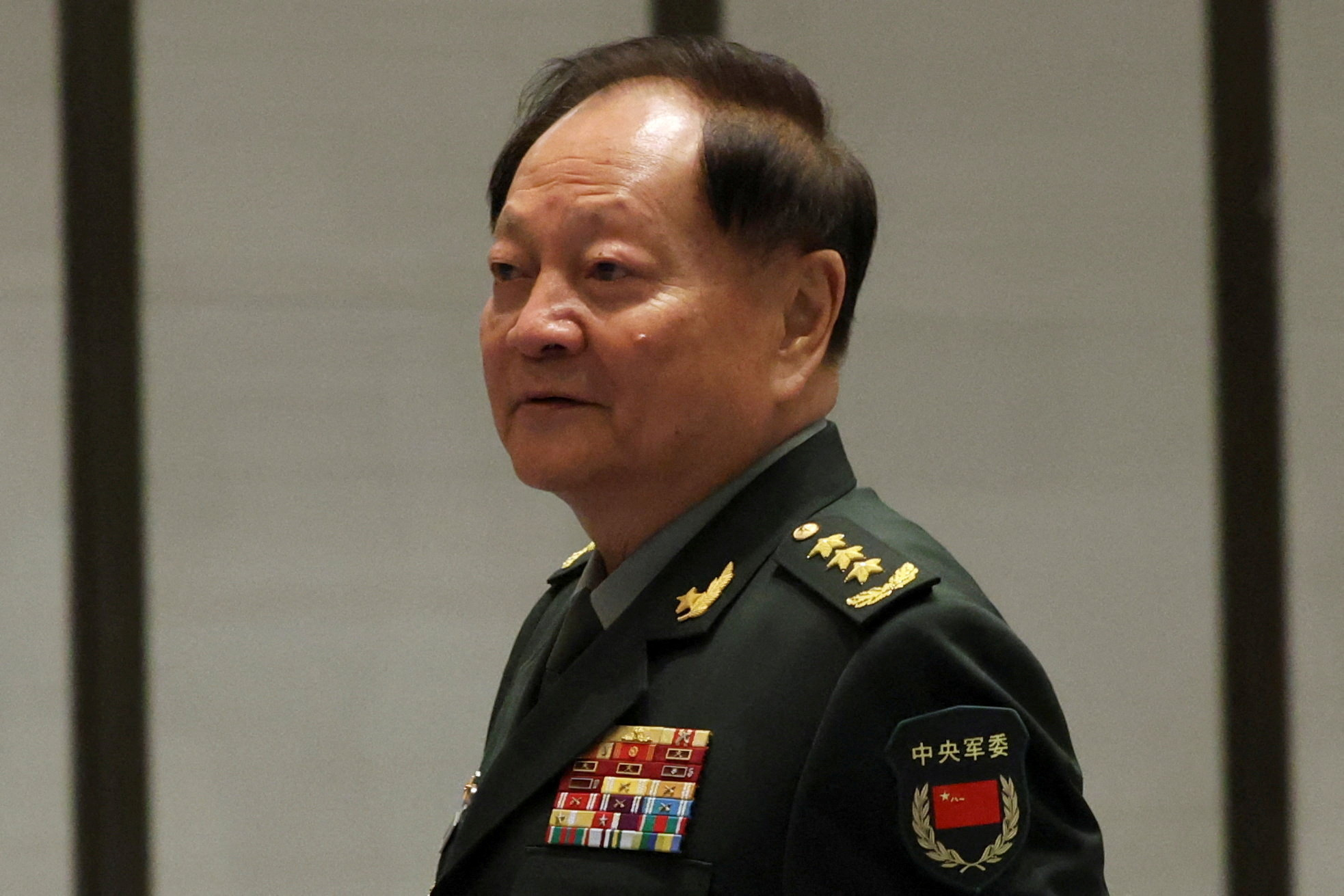 FILE PHOTO: Central Military Commission Vice Chairman Zhang Youxia in Qingdao