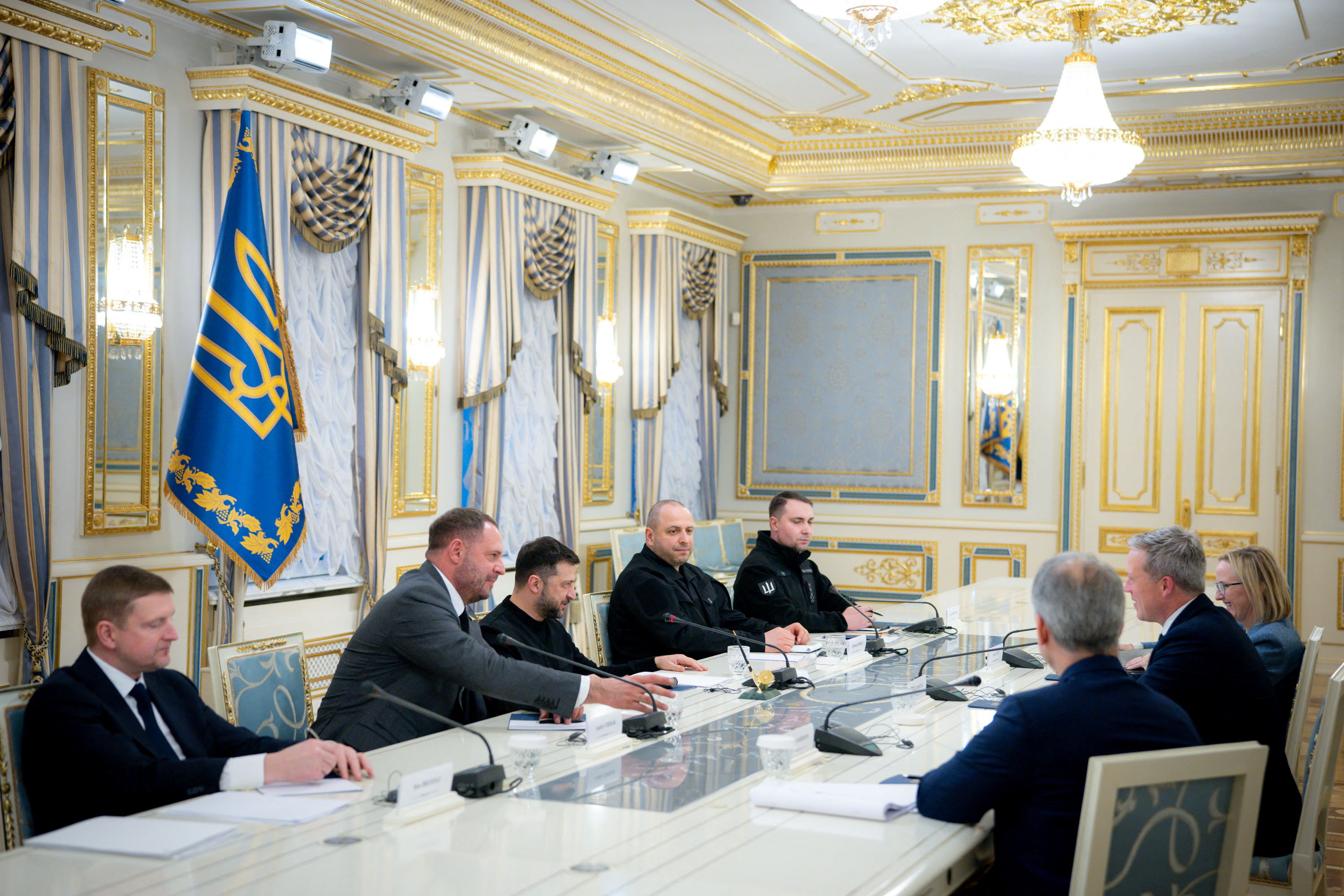 U.S. Army Secretary Driscoll meets with Ukraine's President Zelenskiy in Kyiv