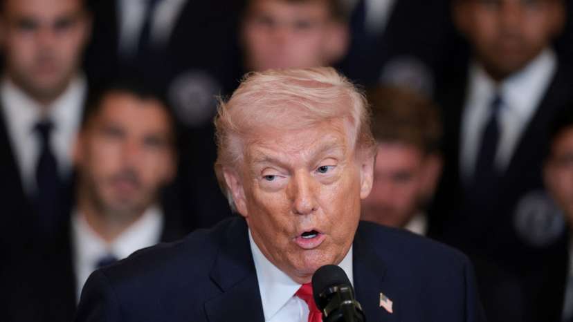 U.S. President Donald Trump honors reigning MLS champion Inter Miami CF players and team officials in Washington