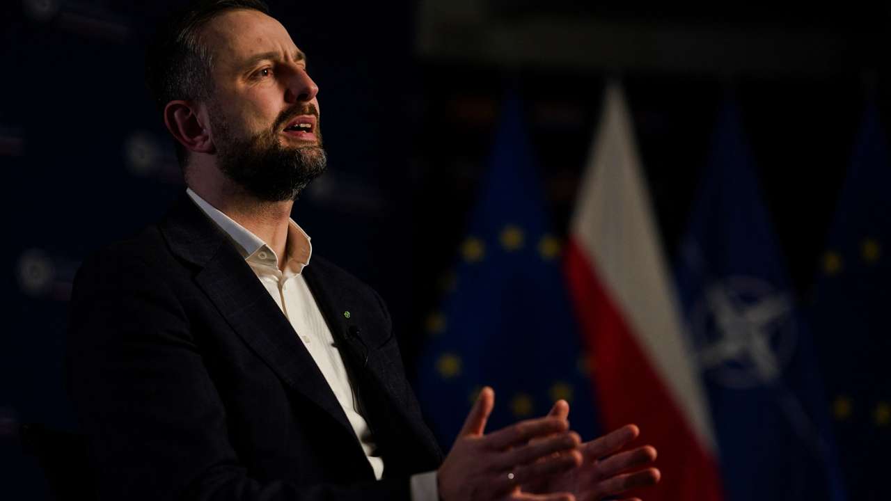 Poland's deputy Prime Minister and Defence Minister Wladyslaw Kosiniak-Kamysz attends an interview with Reuters, in Warsaw