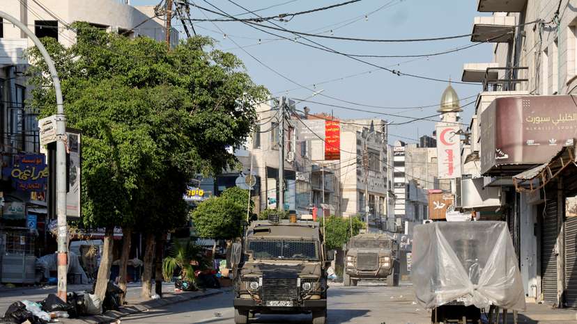 Israeli raid in Jenin, in the Israeli-occupied West Bank