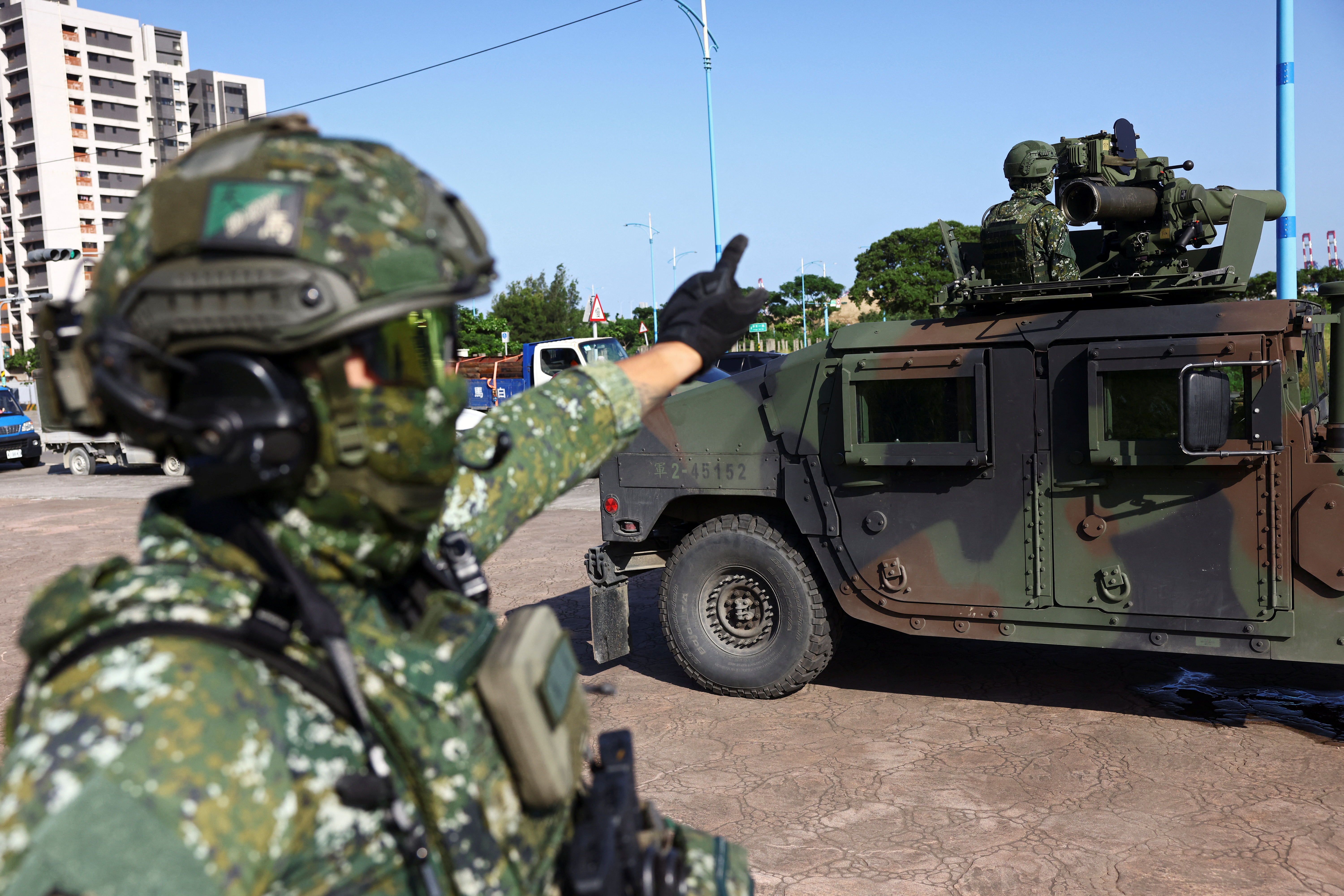 Han Kuang exercises in New Taipei City