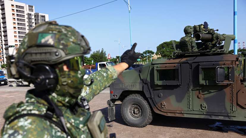 Han Kuang exercises in New Taipei City